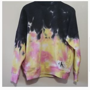 Calvin Klein Jeans high tide tie dye sweatshirt